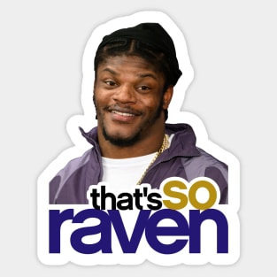 Lamar Batimore So Ravens Sticker